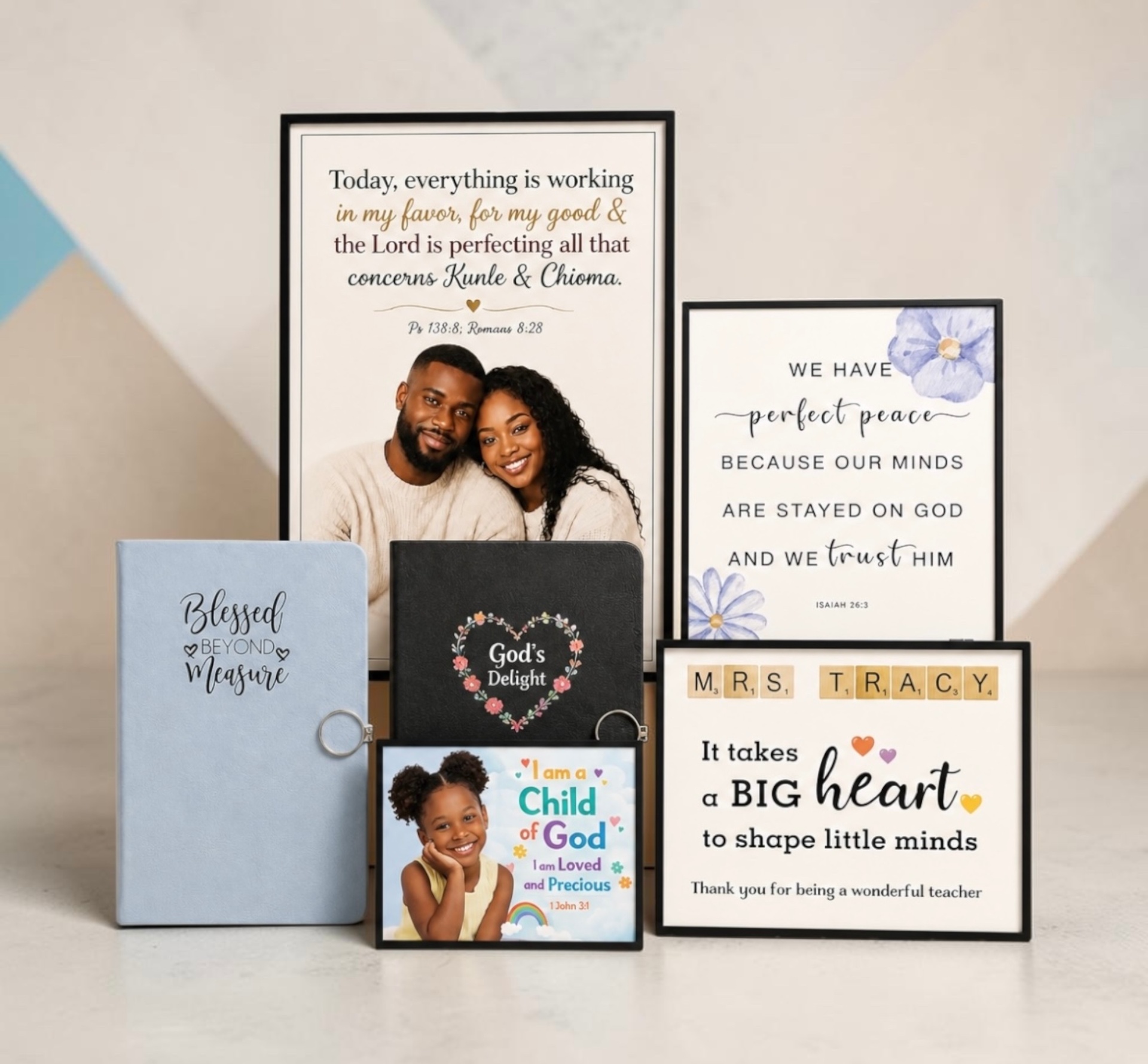 Wecre8 Spark frames, journals and gifts